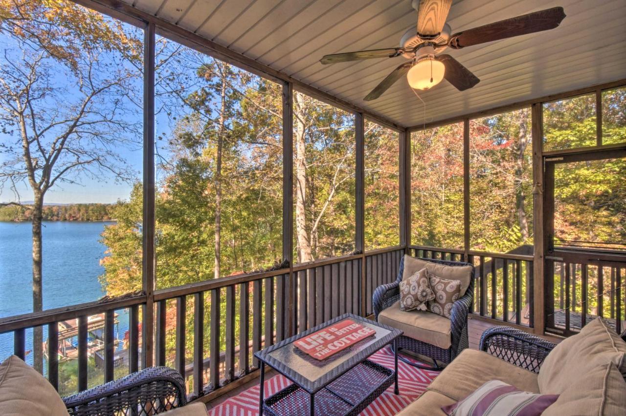 Lake Keowee Escape With Dock, Deck And Lake Access! Six Mile Экстерьер фото